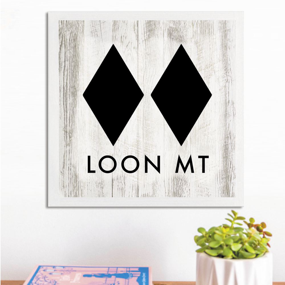 Wisp Black Diamond Trail Wall Art