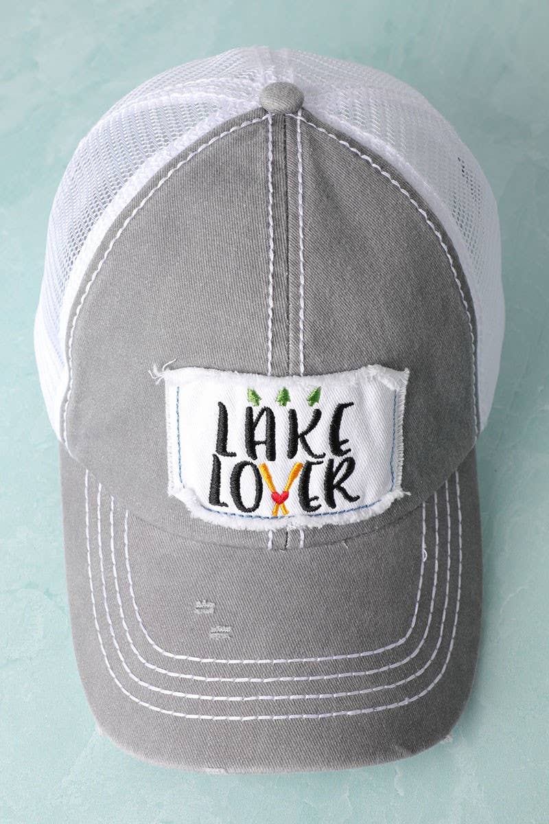 LAKE LOVER Mesh Back Cap