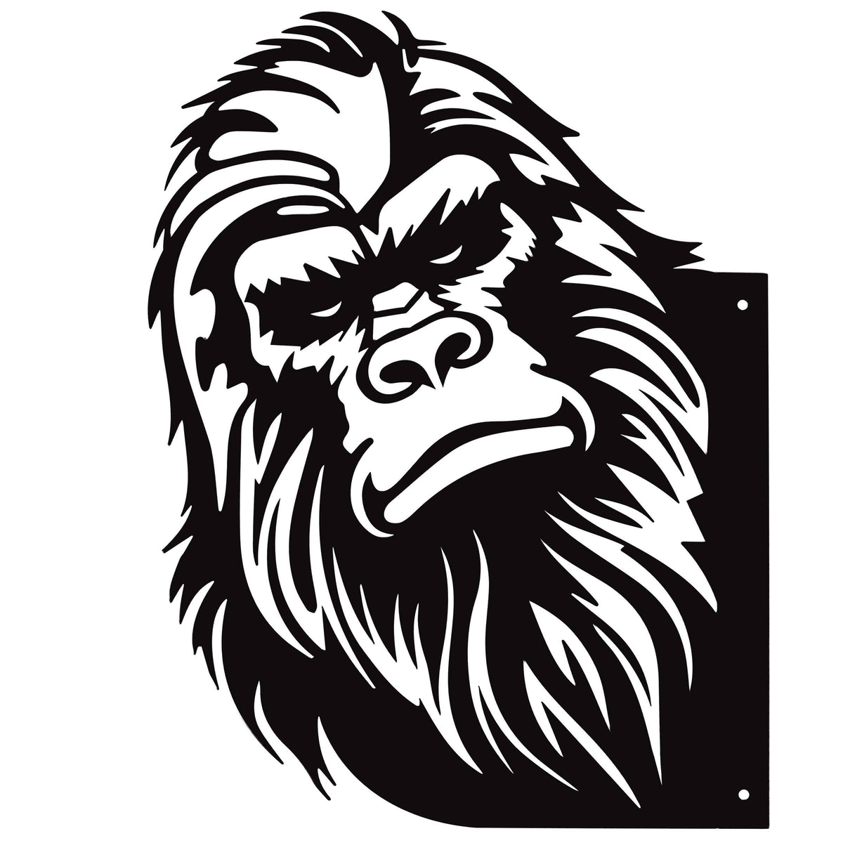 Bigfoot Metal Outdoor Art