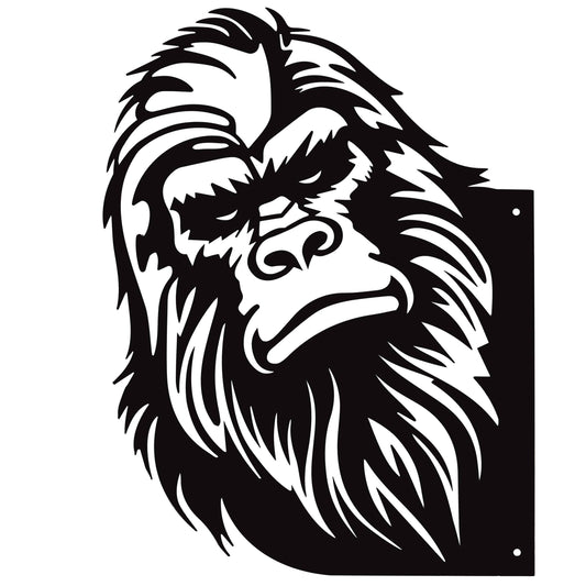 Bigfoot Metal Outdoor Art