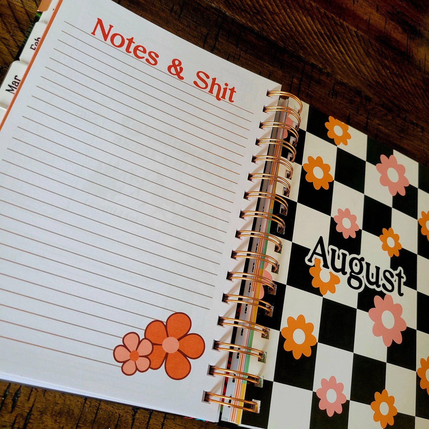 Seize The F@cking Day Undated Sweary Planner |