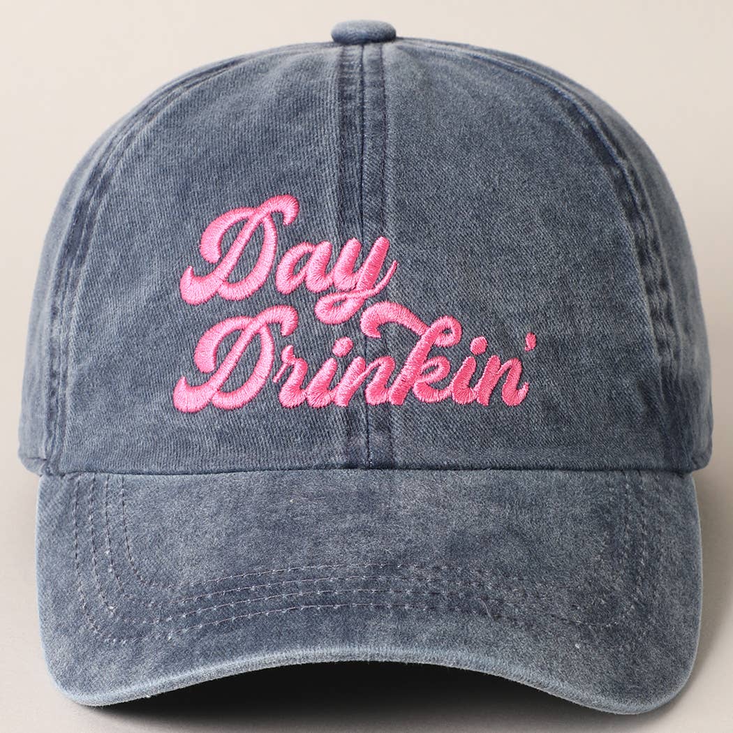 Day Drinkin' Embroidered Cap