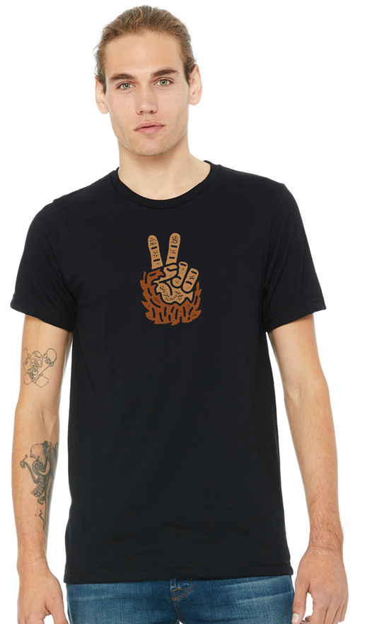 Bigfoot Peace T-Shirt