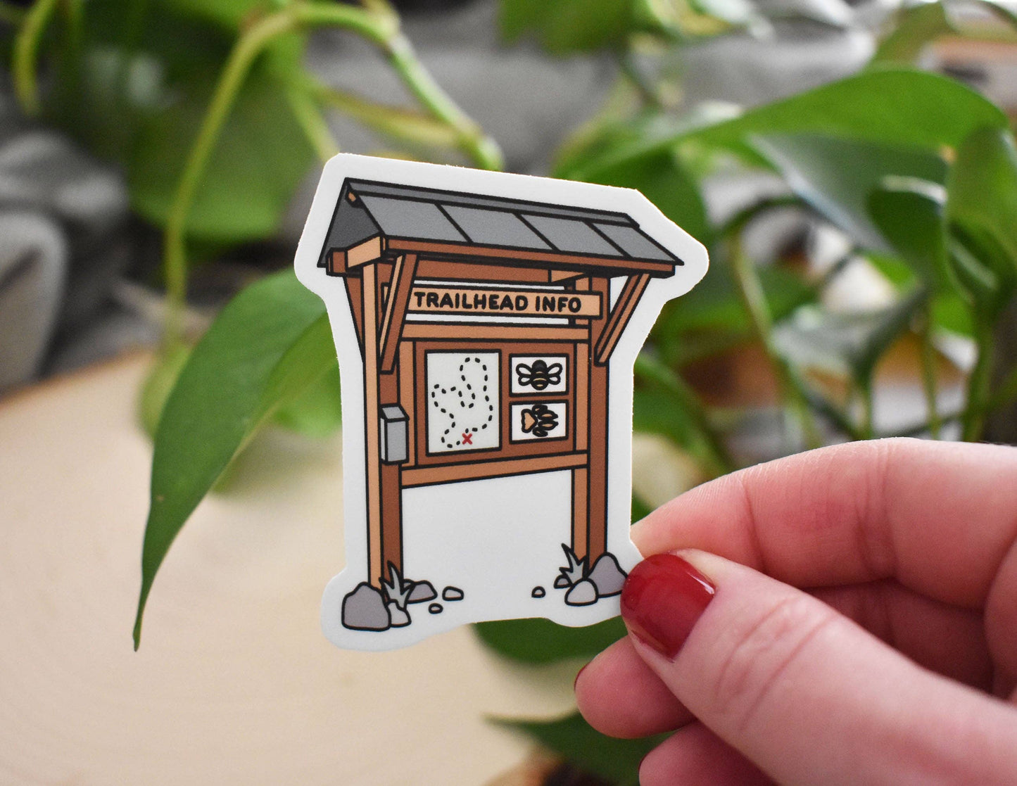 Wild North Co - Trailhead Kiosk Sticker
