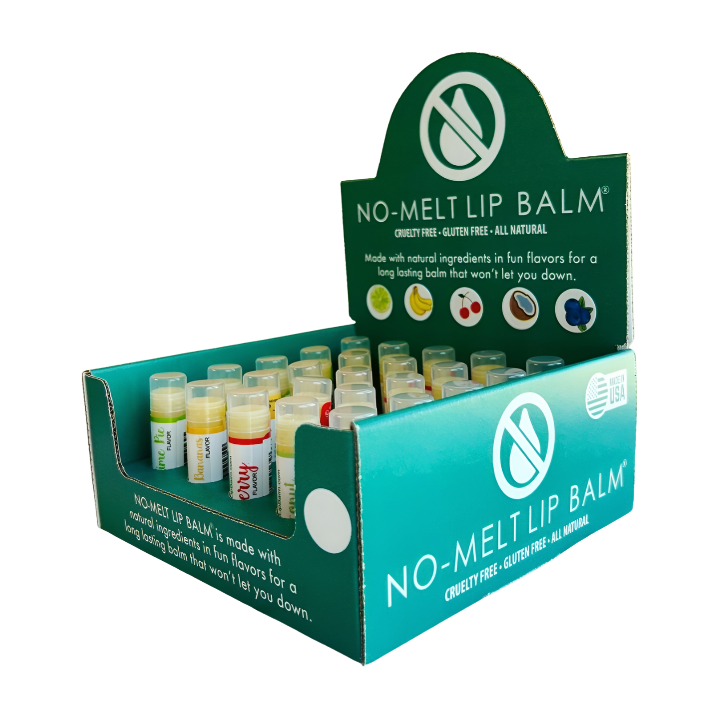 NO-MELT LIP BALM