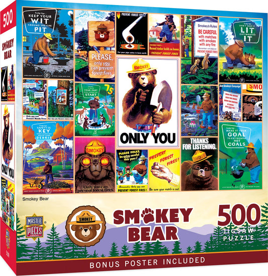 Smokey Bear National Parks 500 Piece Puzzle