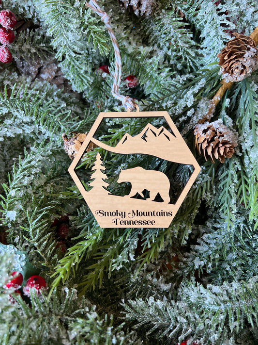 DCL Bear Christmas Ornament