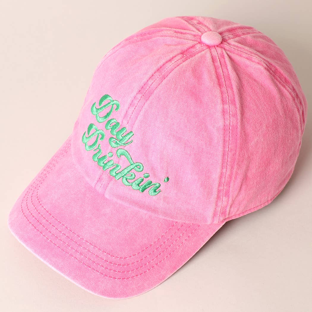 Day Drinkin' Embroidered Cap