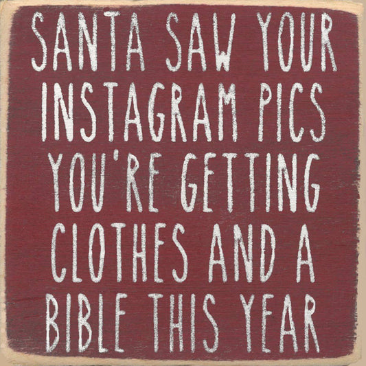 Santa Instagram Pics