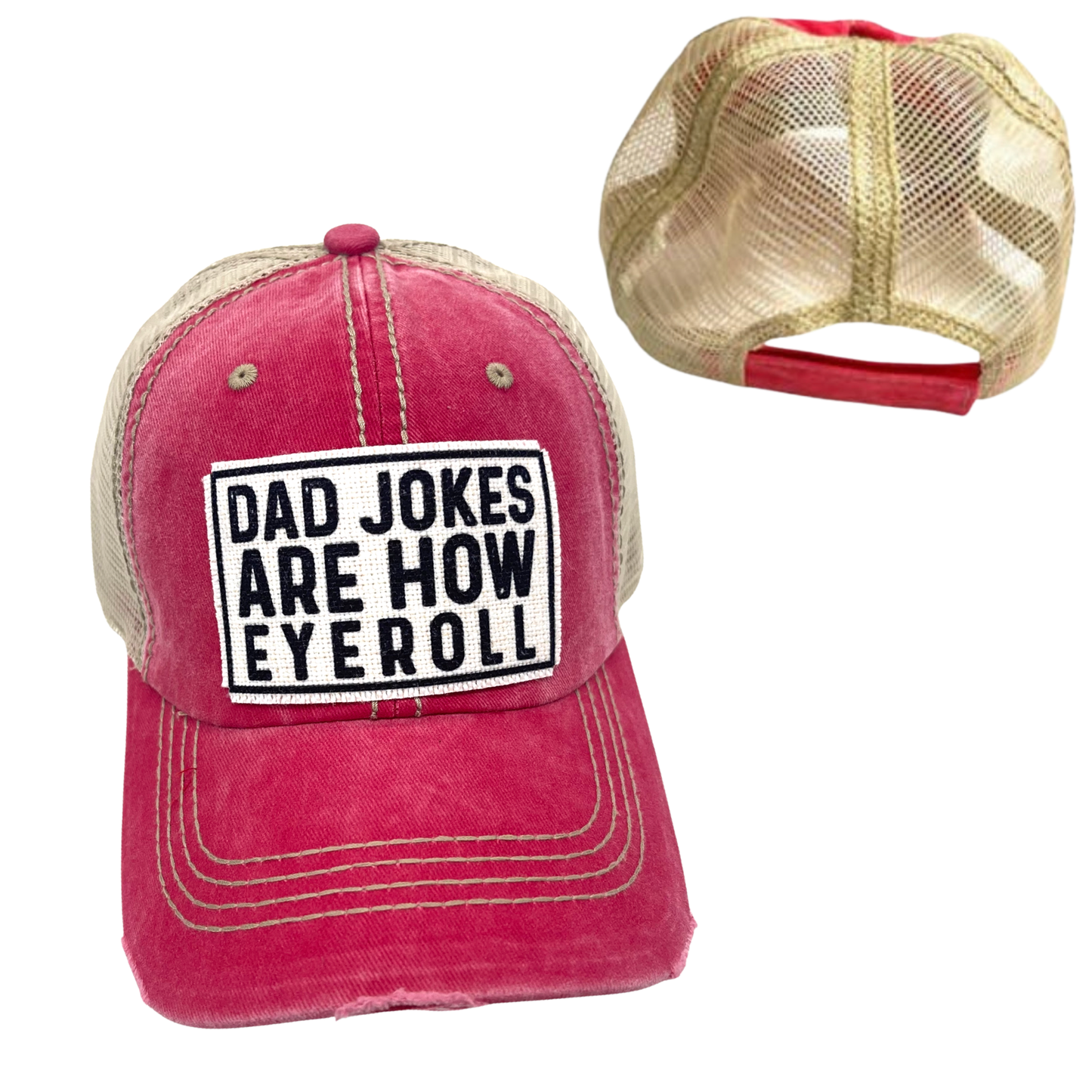 DAD JOKES ARE HOW I ROLL BALL CAP