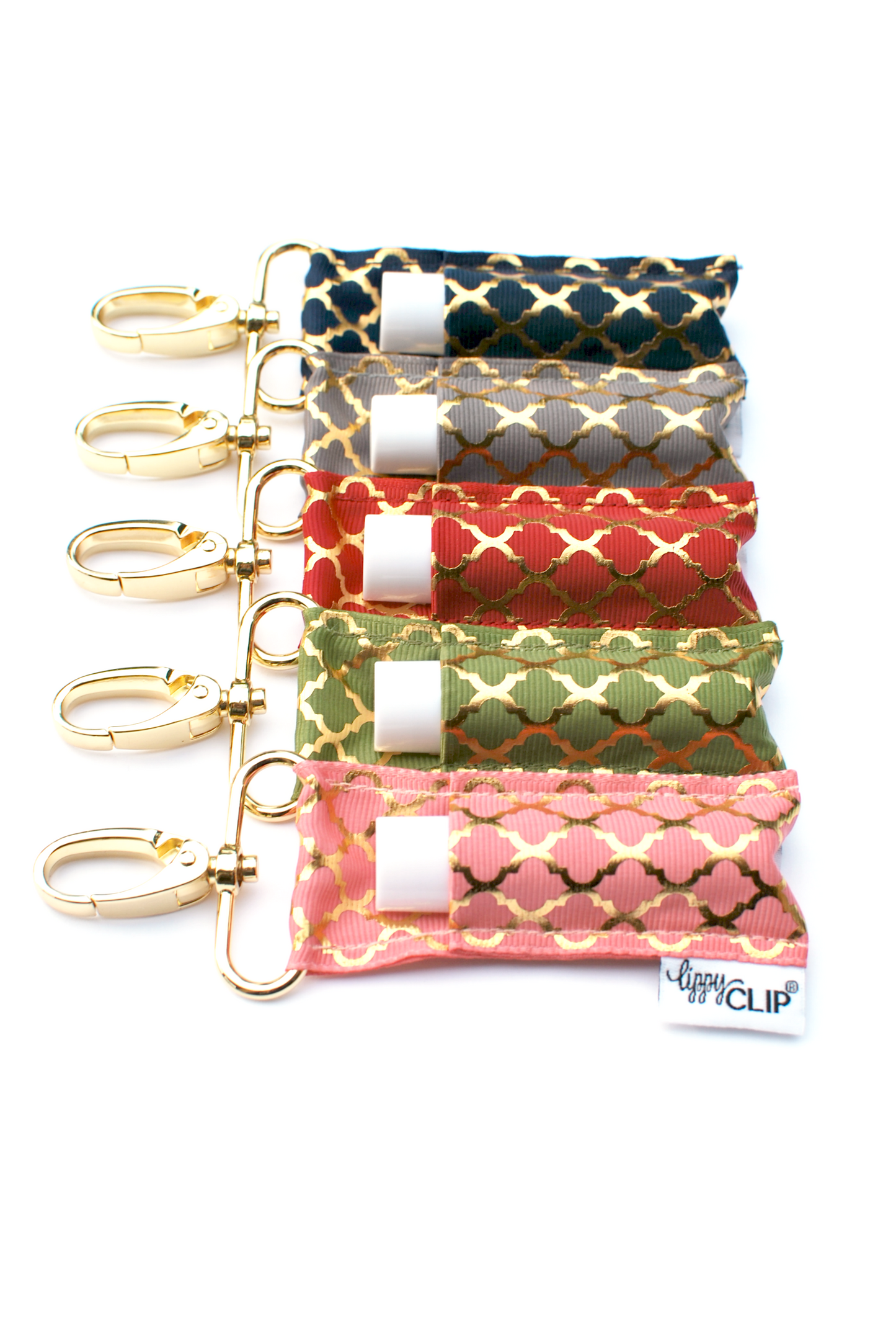 Gold Quatrefoil LippyClip