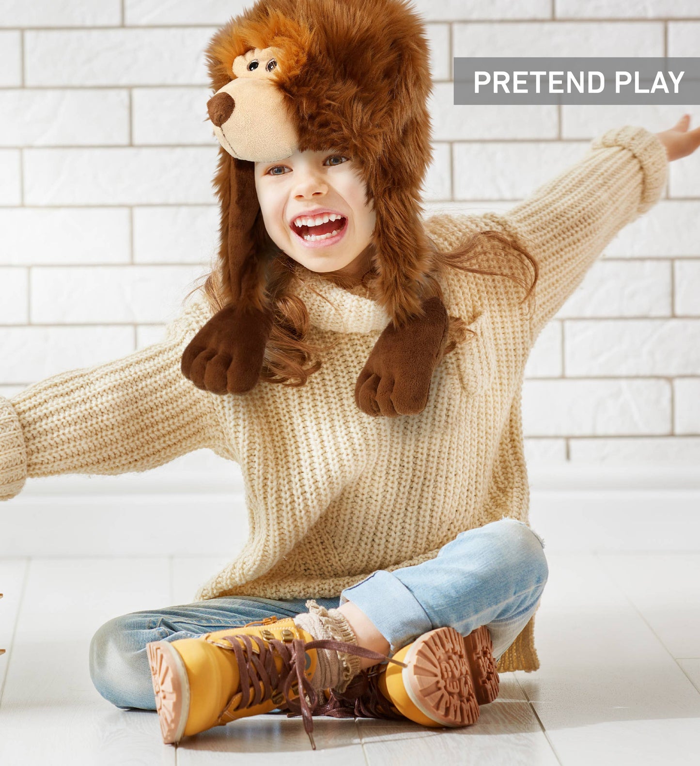 \Soft Plush Hat - Big Foot