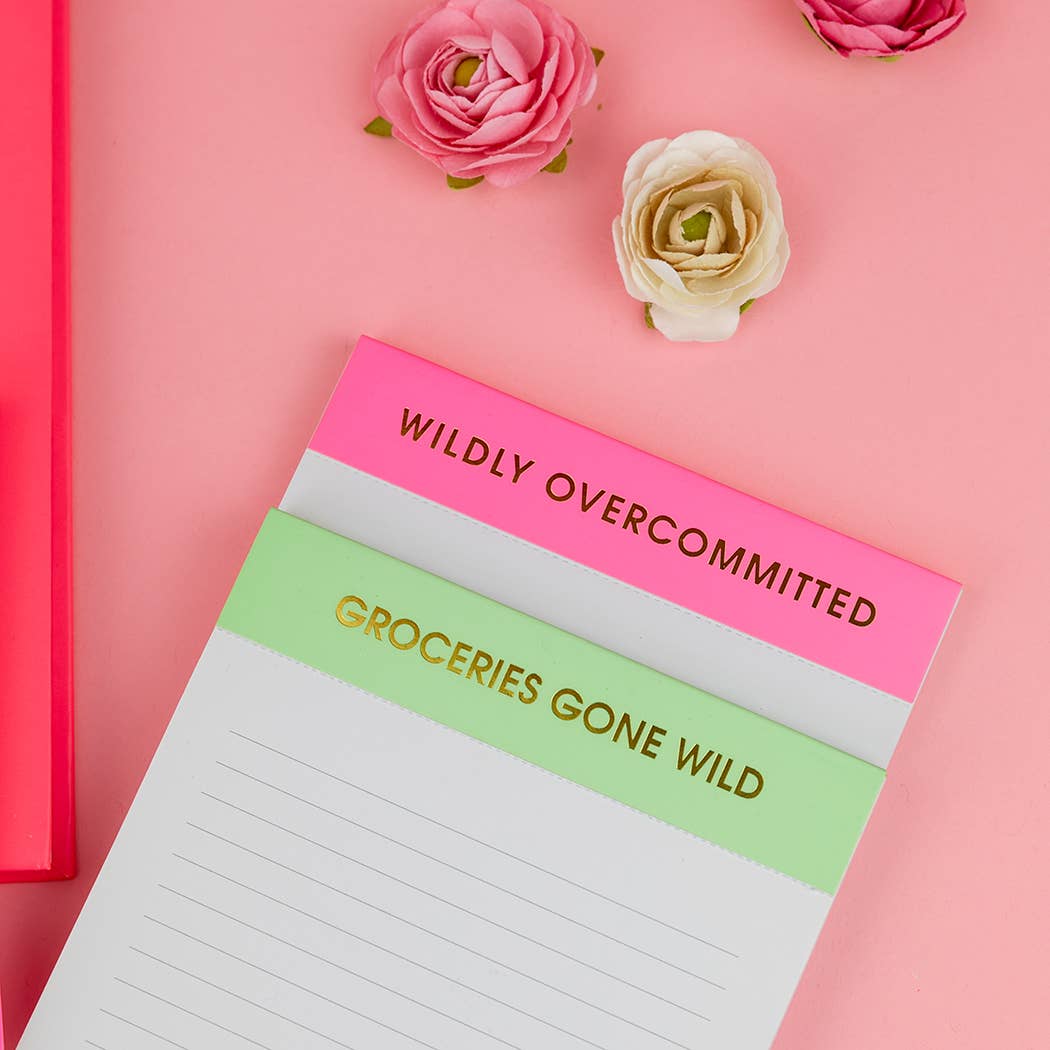 Wildly Overcommitted Bright Pink 5x8