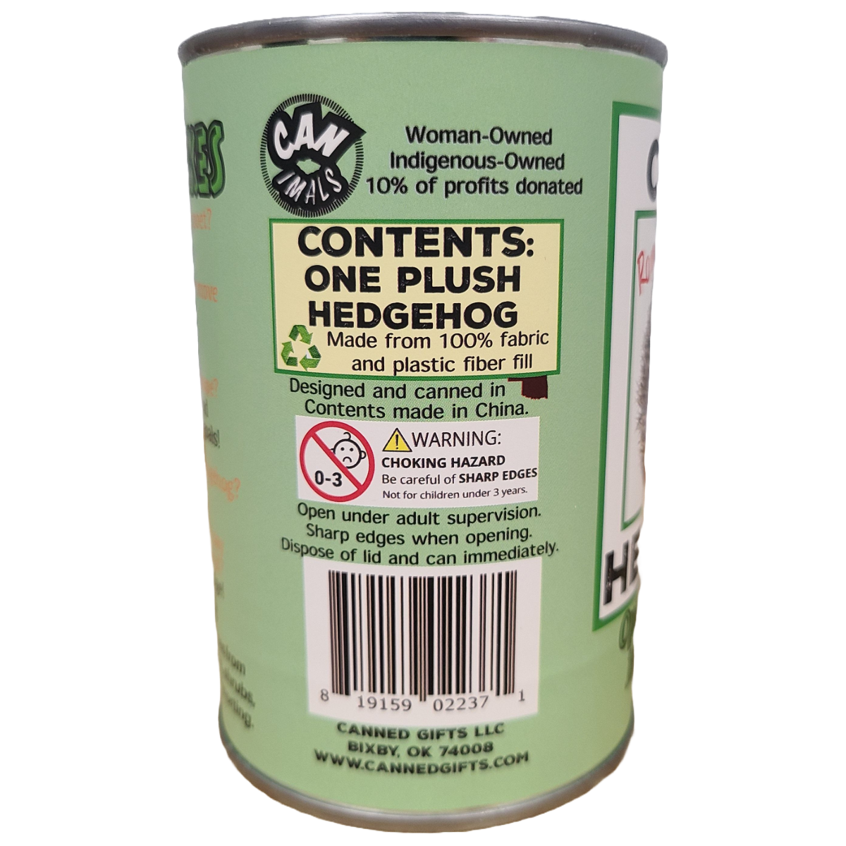 Canned Hedgehog |