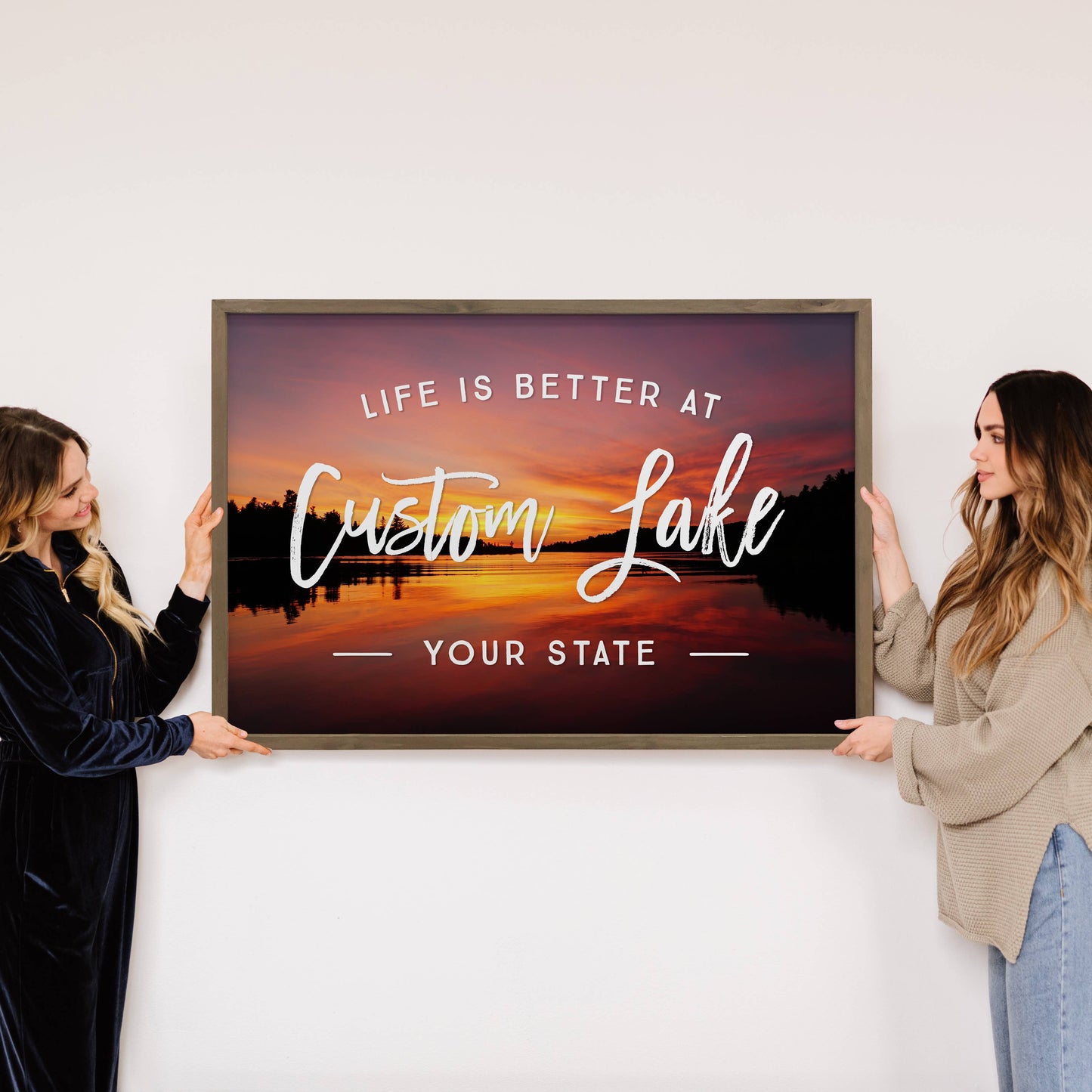 Life is Better at Deep Creek Lake Wall Art