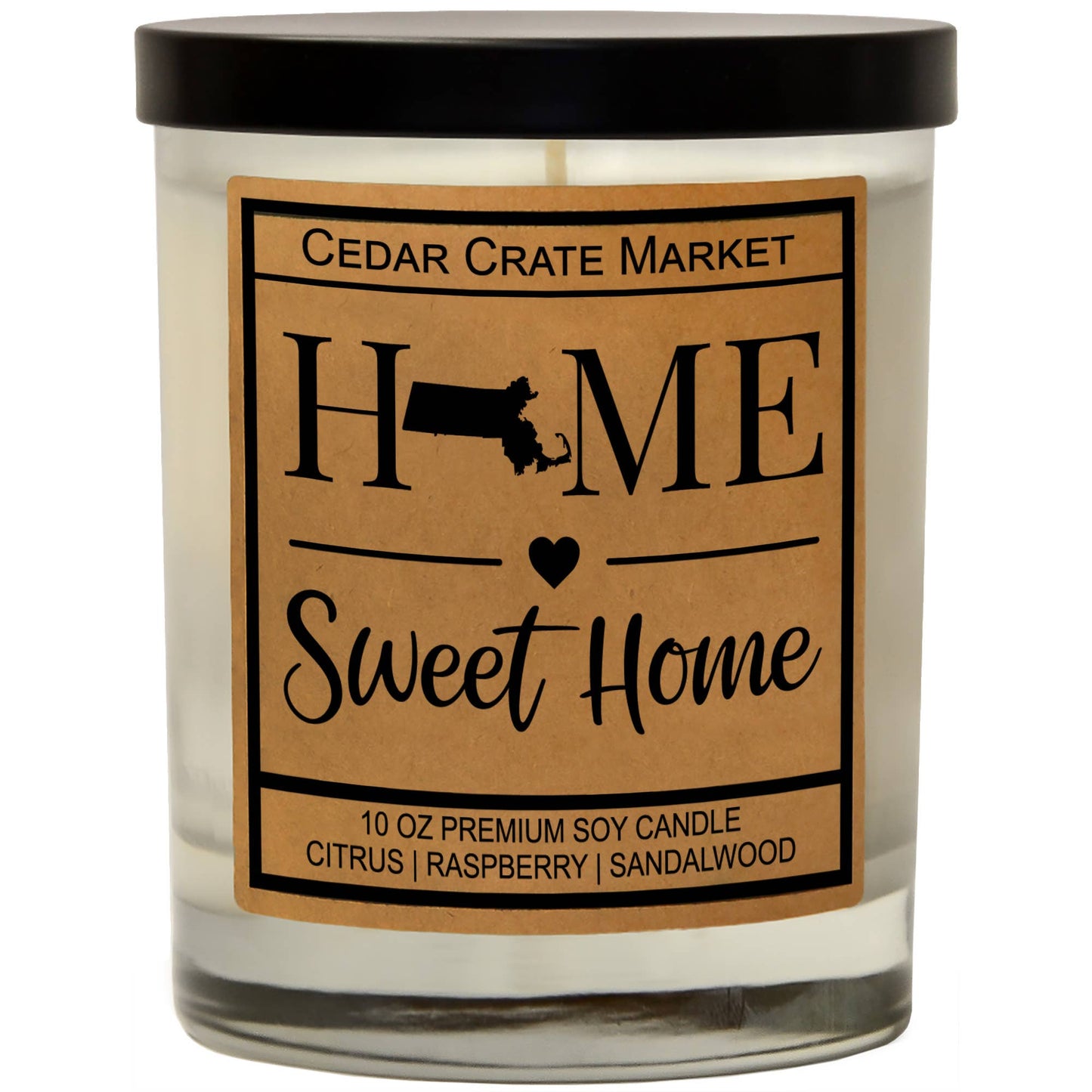 Home Sweet Home State Pride Candle