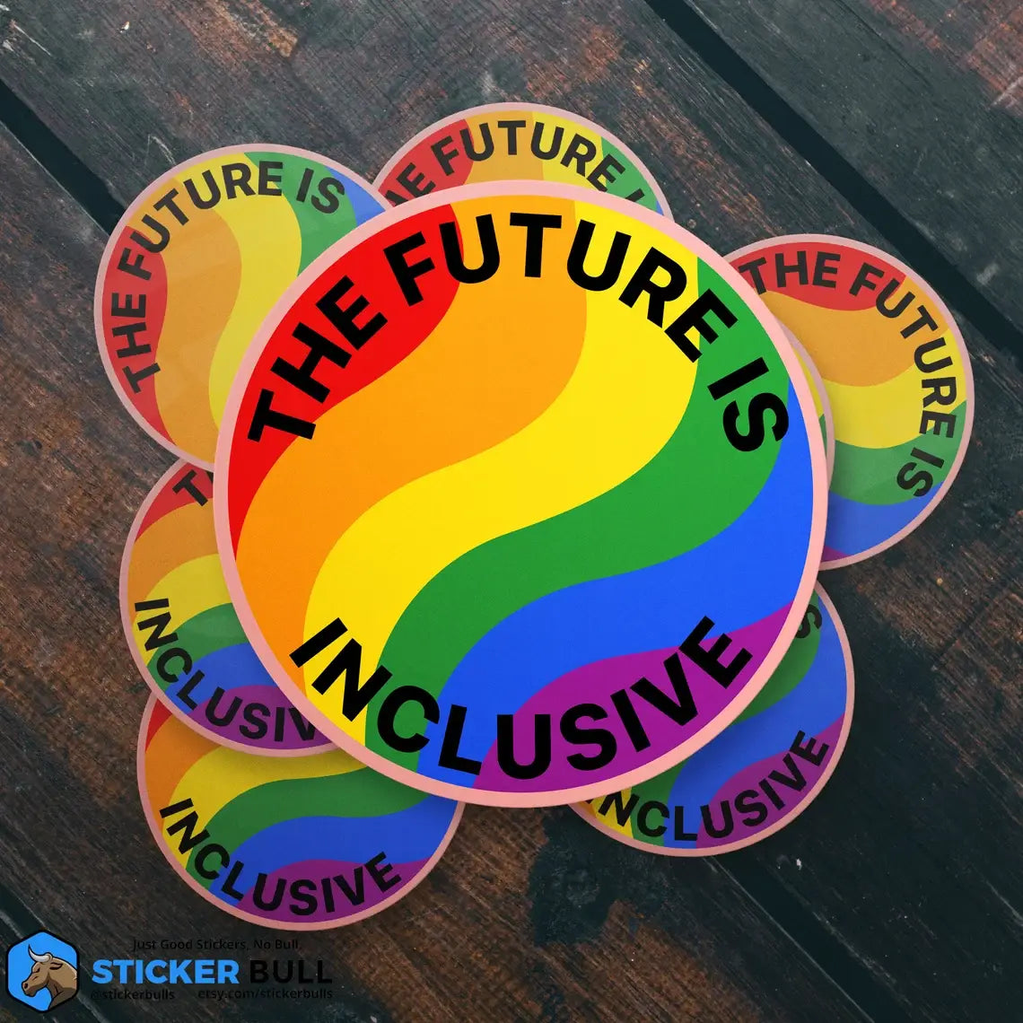 The Future Is Inclusive Sticker