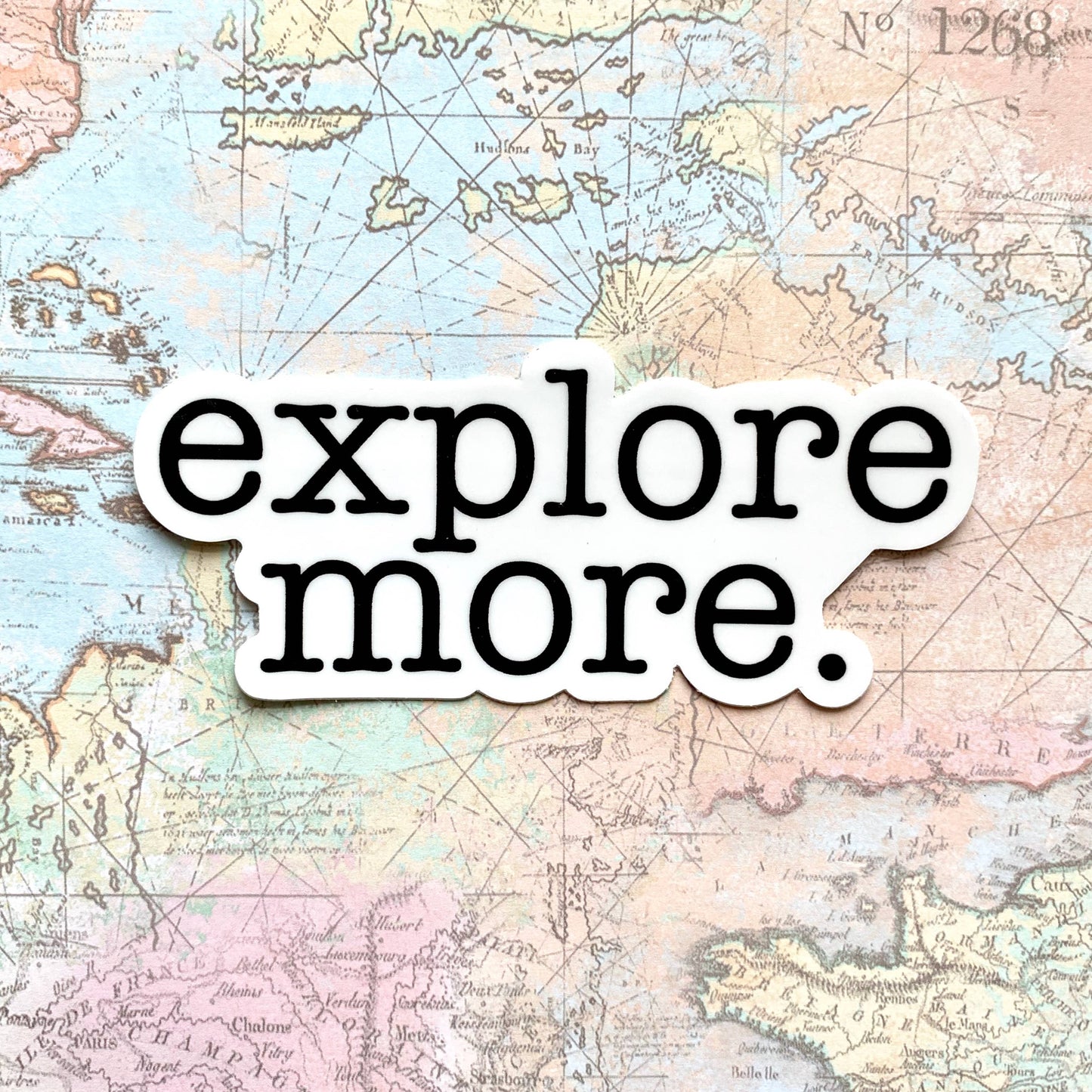 Elyse Breanne Design - Explore More Sticker 4x1.75in