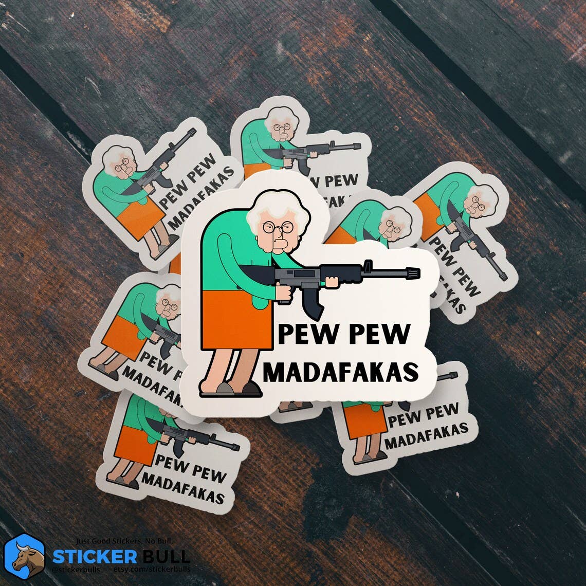 Pew Pew Madafakas Thug Granny