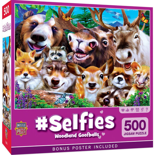 Woodland Goofballs 500 Piece Jigsaw Puzzle
