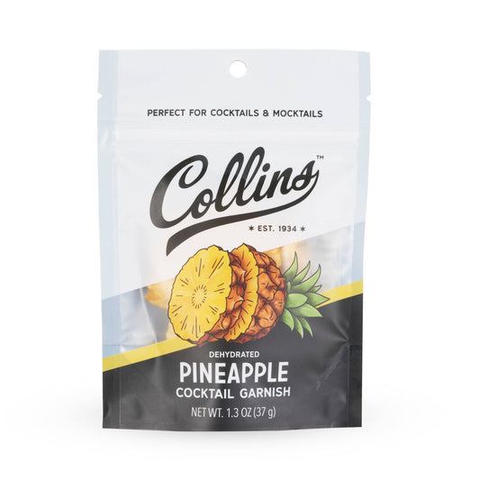 Dehydrated Pineapple Cocktail Garnish