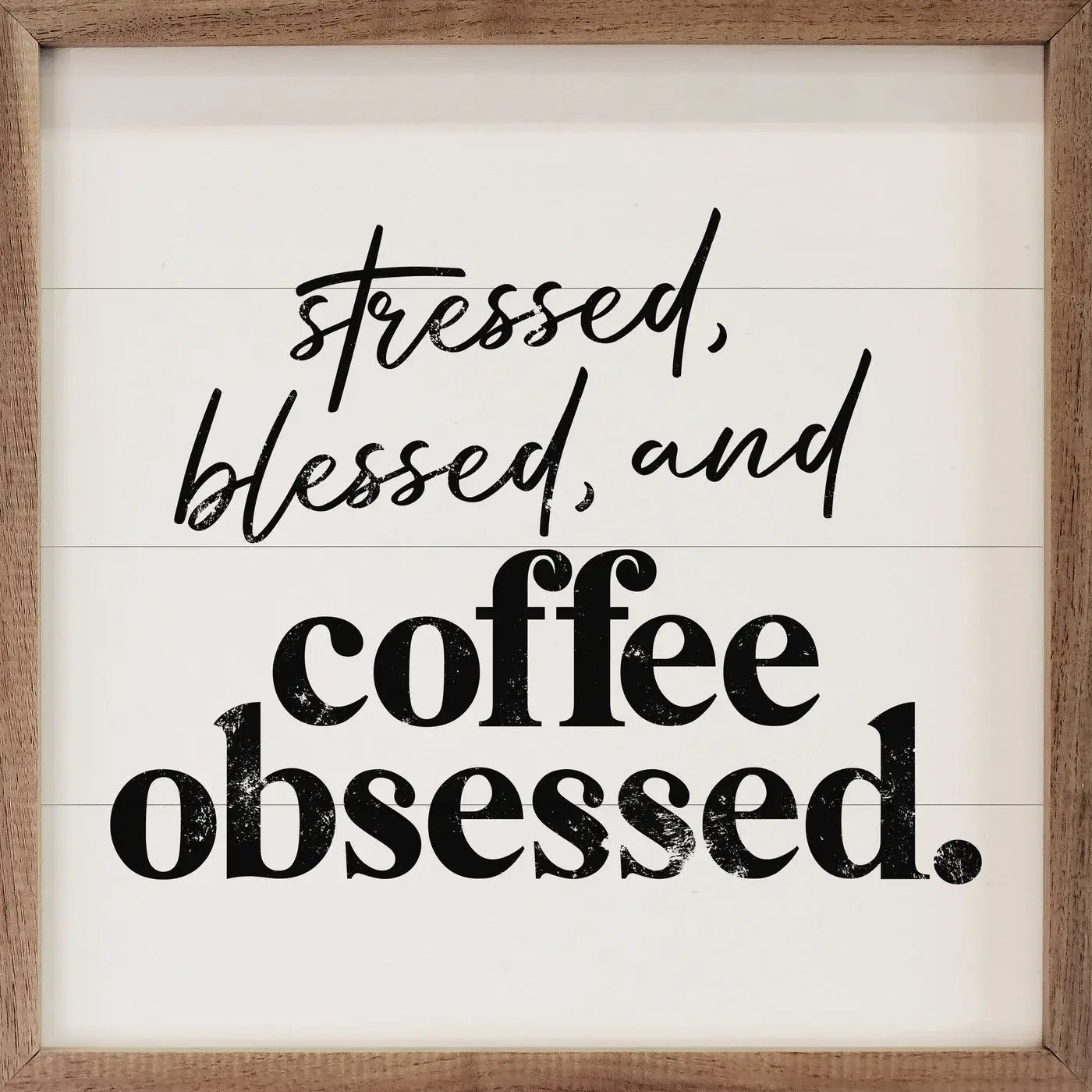 Coffee obsessed White