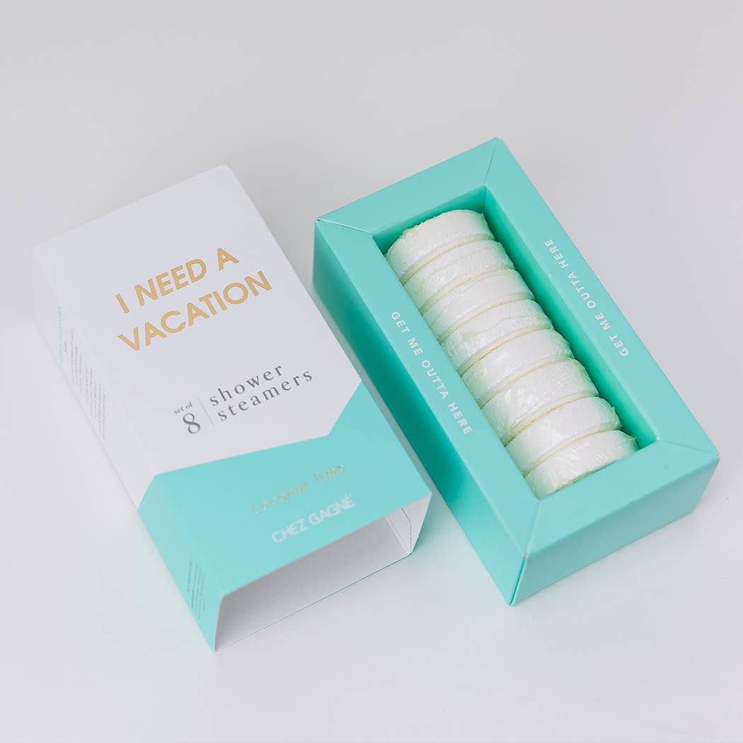 I Need A Vacation Aromatherapy Shower Steamers Coconut Lime