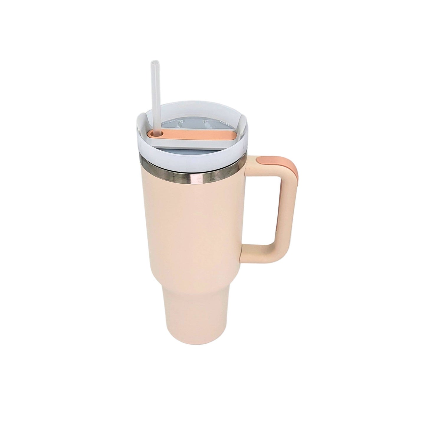 40 Oz. My Dog And I Handled Insulated Tumbler With Straw