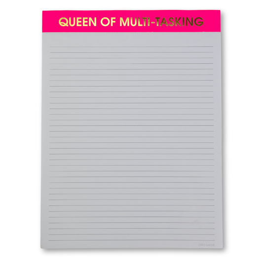 Queen of Multi-Tasking - Bright Pink -10x8