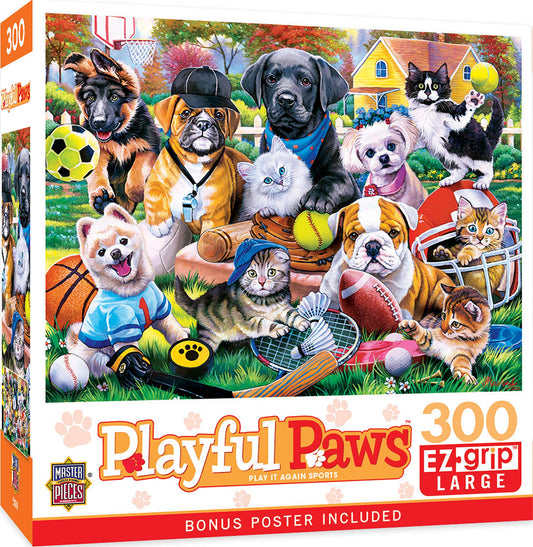 Play it Again Sports 300 Piece EZ Grip Puzzle