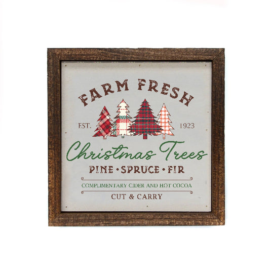 Farm Fresh Christmas Trees Rustic