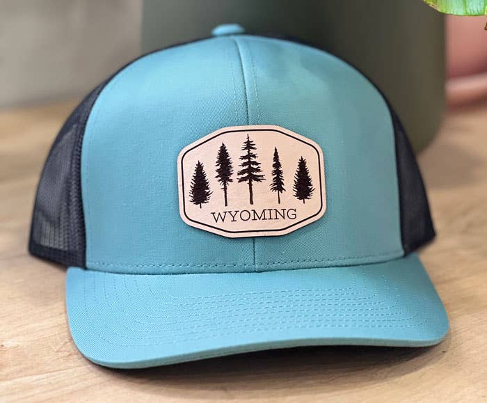 Pine Tree - Leather Patch Hat
