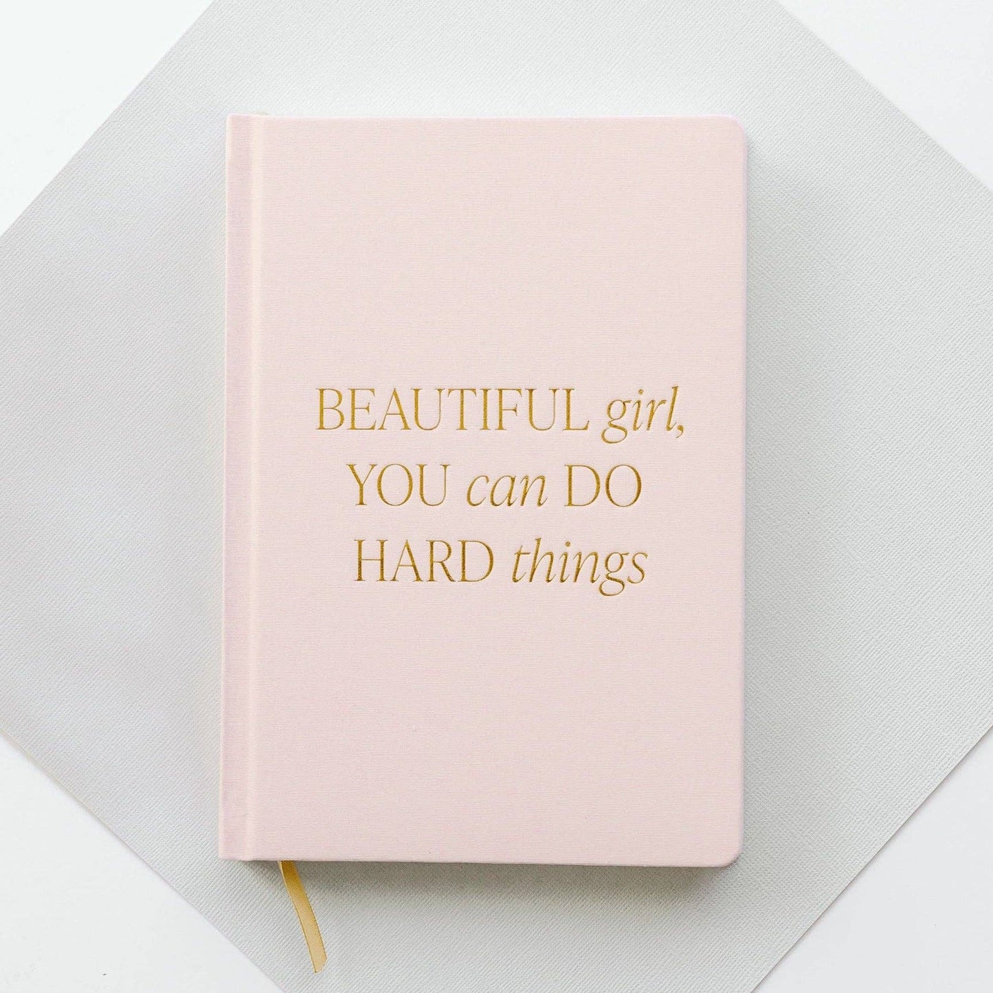 Sweet Water Decor - Beautiful Girl Fabric Journal - Home Decor & Gifts