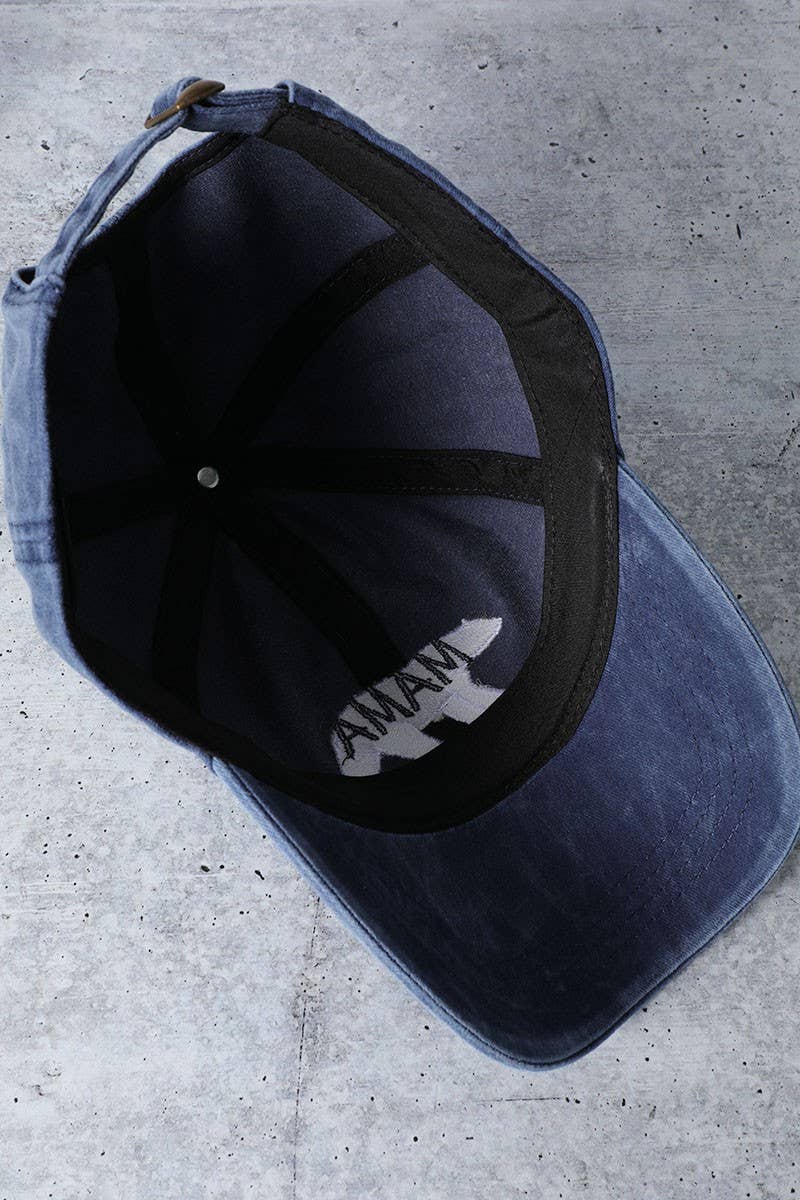 Mama Bear Washed Cotton Cap