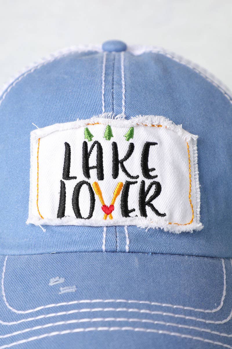 LAKE LOVER Mesh Back Cap