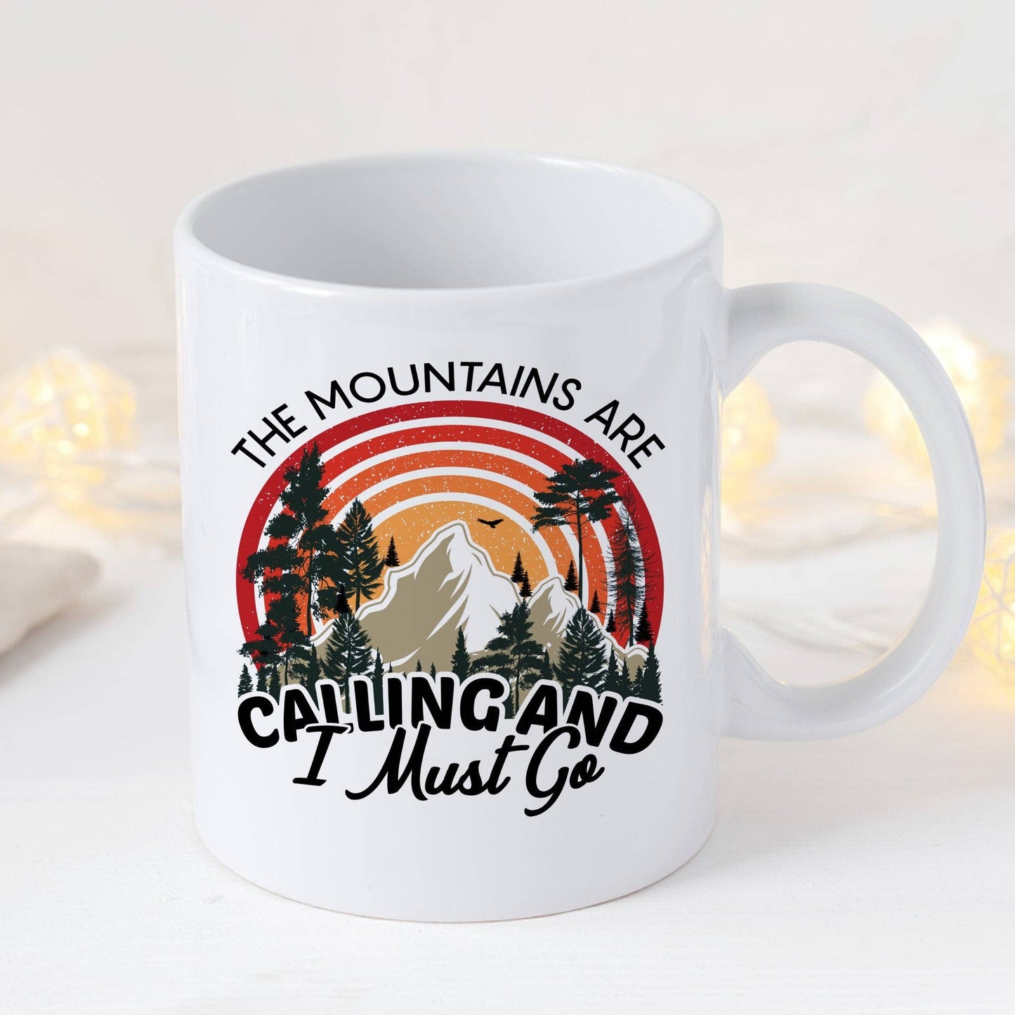 The Mountains Are Calling 11oz Coffee Mug