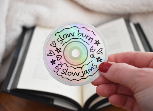 Wild North Co - Slow Burn CD Holographic Sticker