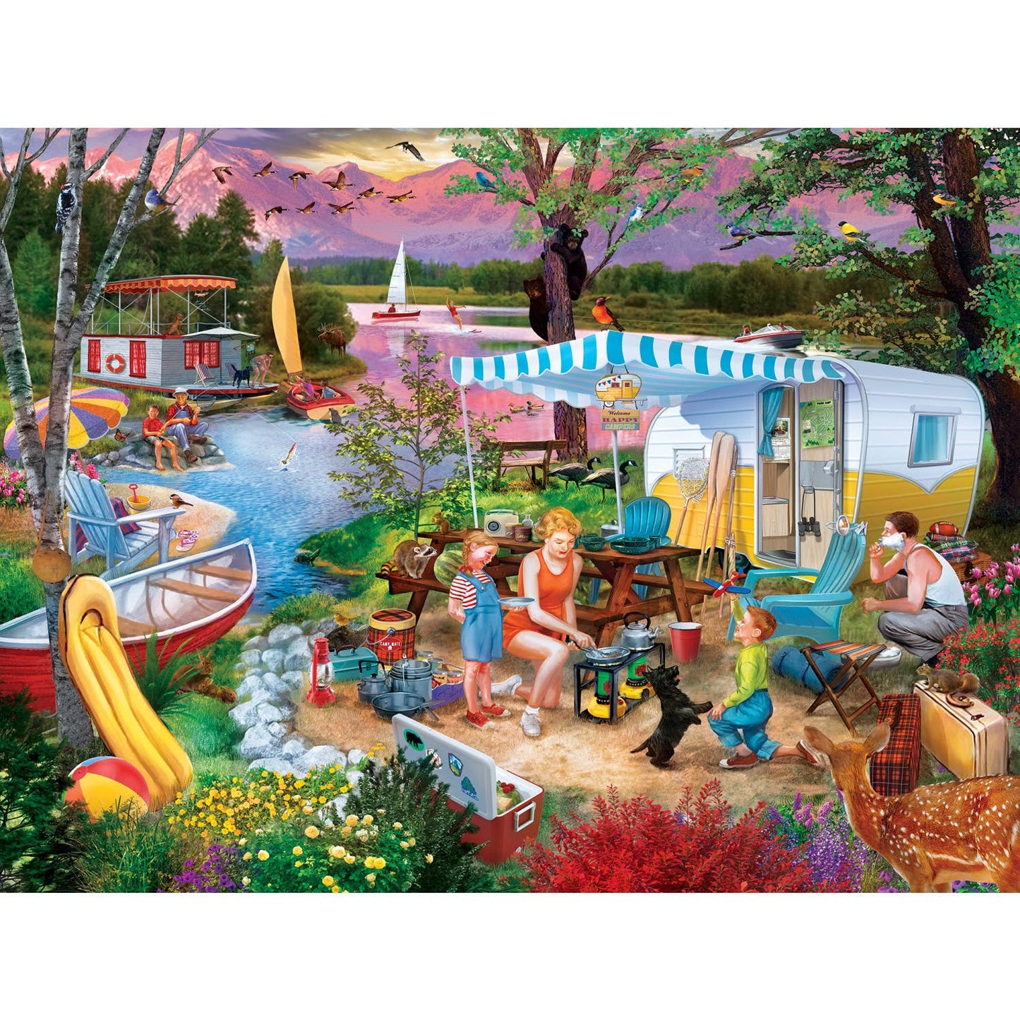 Leisure Lake 300 Piece EZ Grip Puzzle