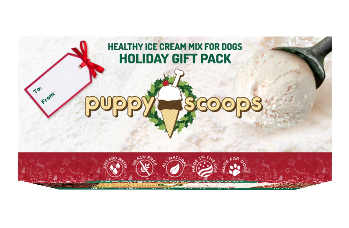 Puppy Scoops Ice Cream Mix - Holiday