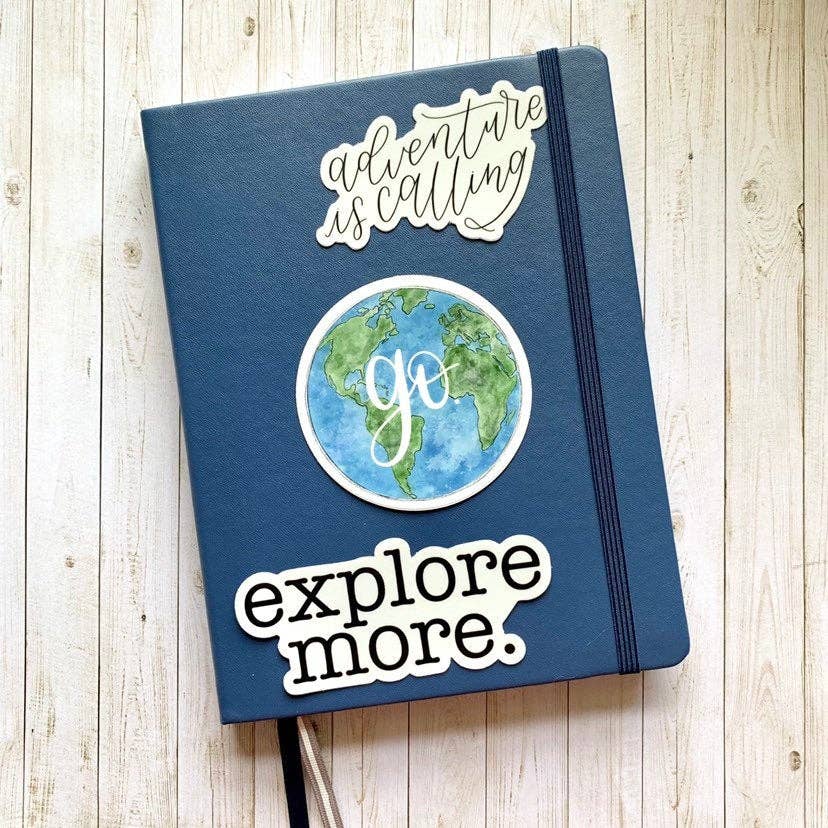 Elyse Breanne Design - Explore More Sticker 4x1.75in