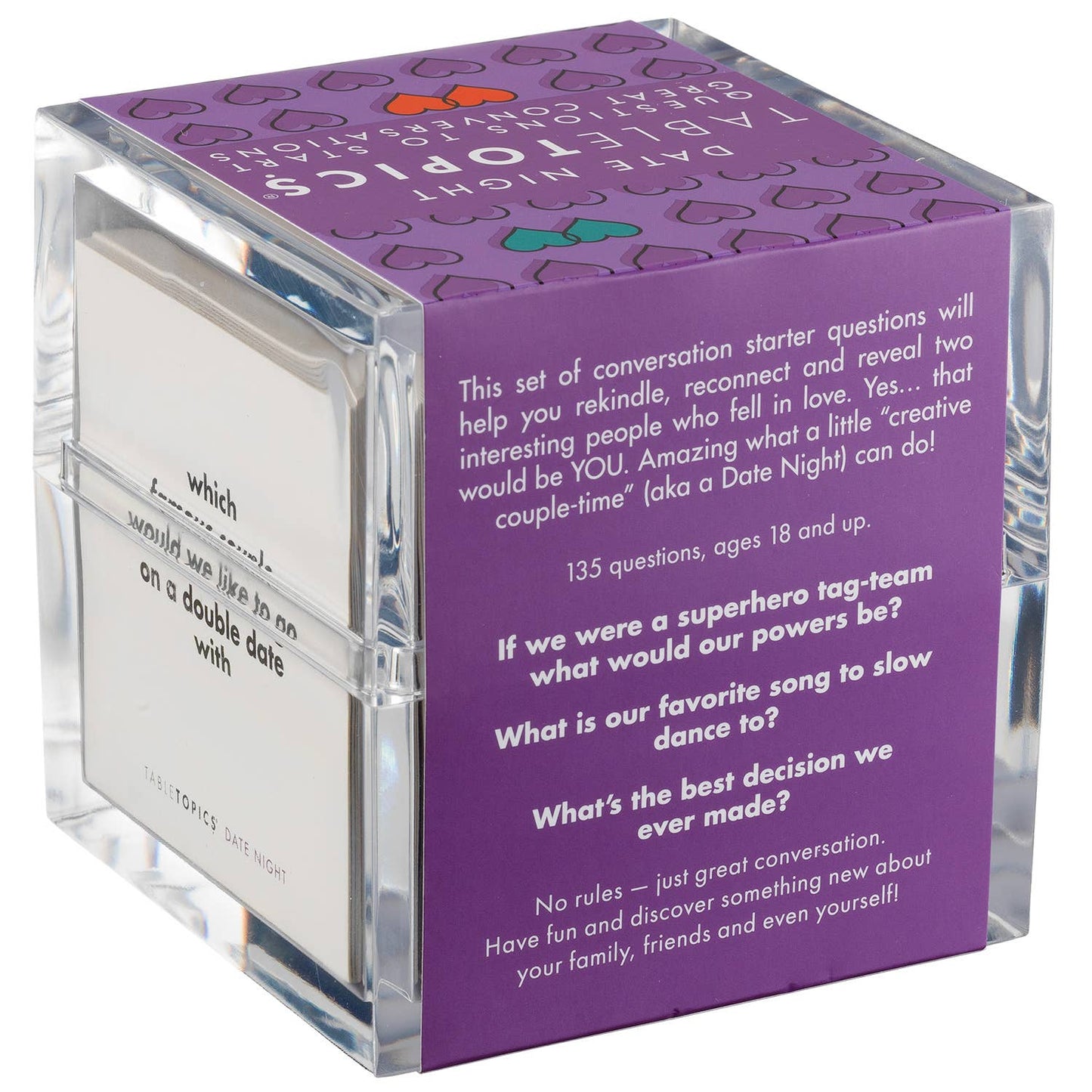 TABLETOPICS DATE NIGHT - Conversation Starters for Date Nite