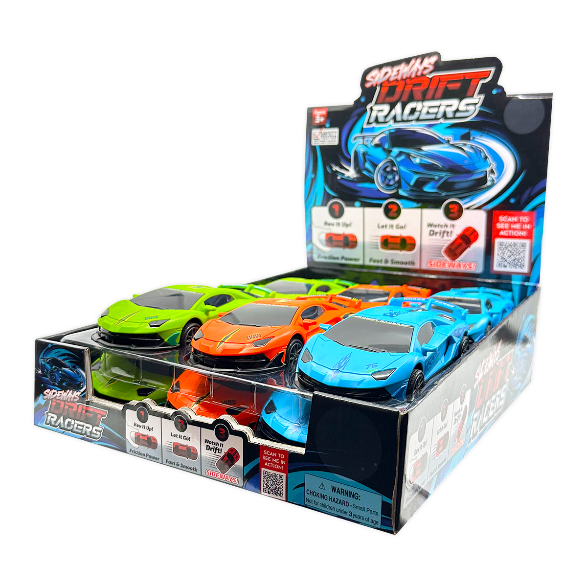 Sideways Drift Racer Friction Car