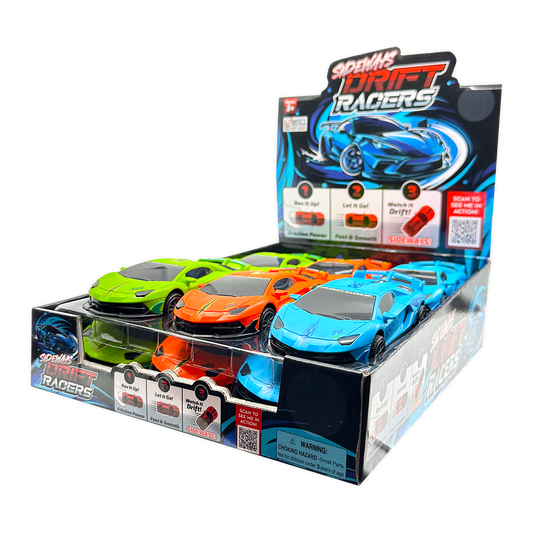 Sideways Drift Racer Friction Car