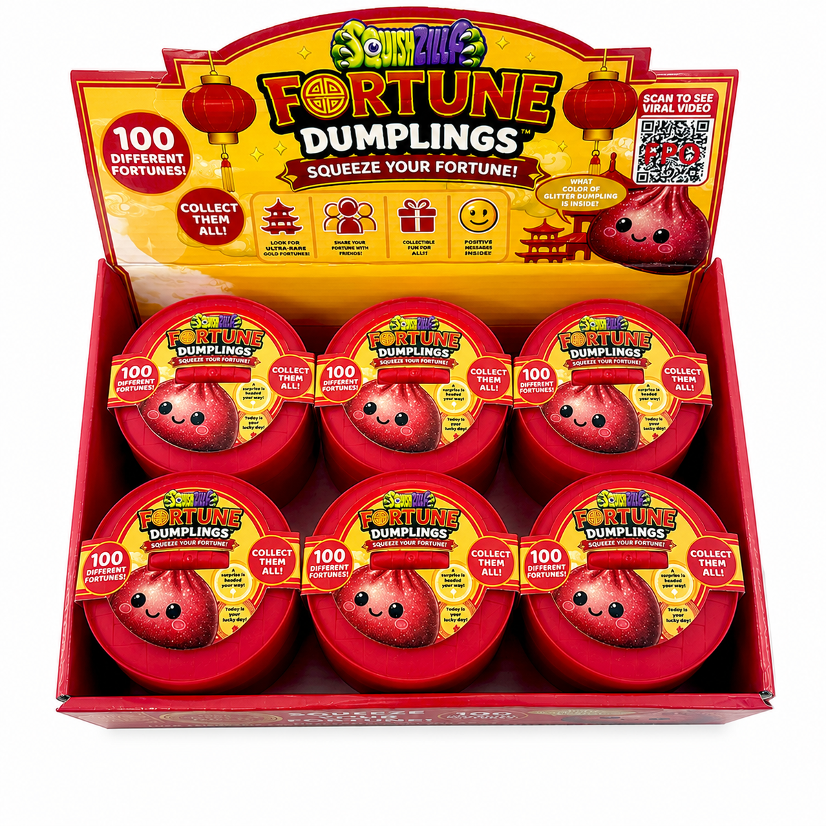 Mystery Fortune Cookie Squishy Dumpling