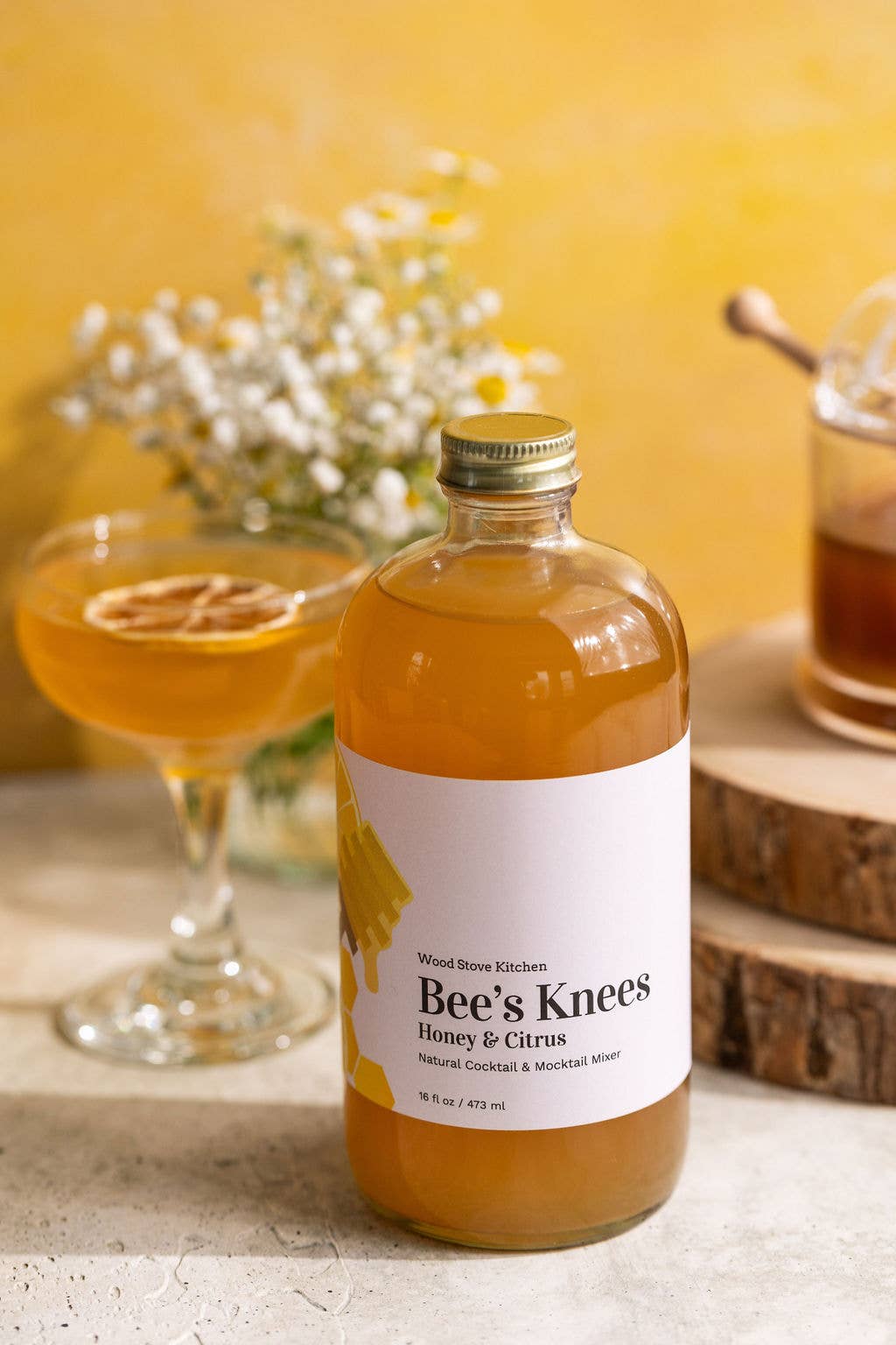 Bee's Knees Cocktail/Mocktail