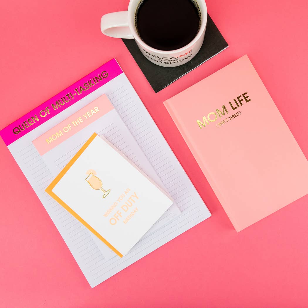 Queen of Multi-Tasking - Bright Pink -10x8