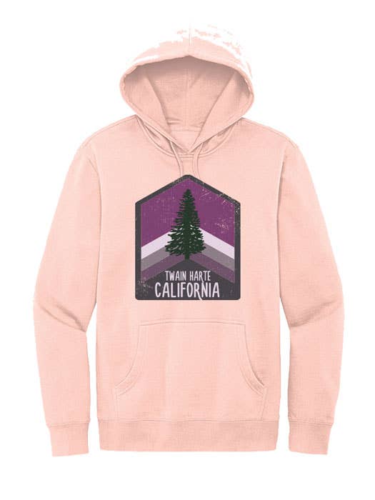 Retro Purple Tree Hoodie