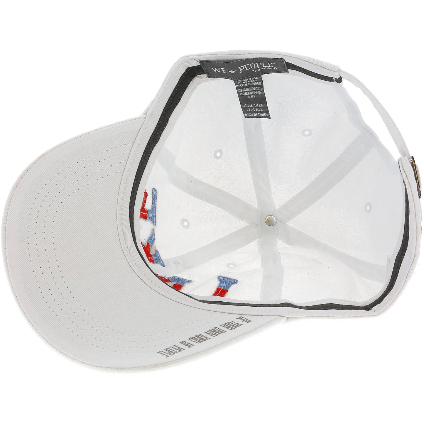 Pavilion - Lake - White Adjustable Hat