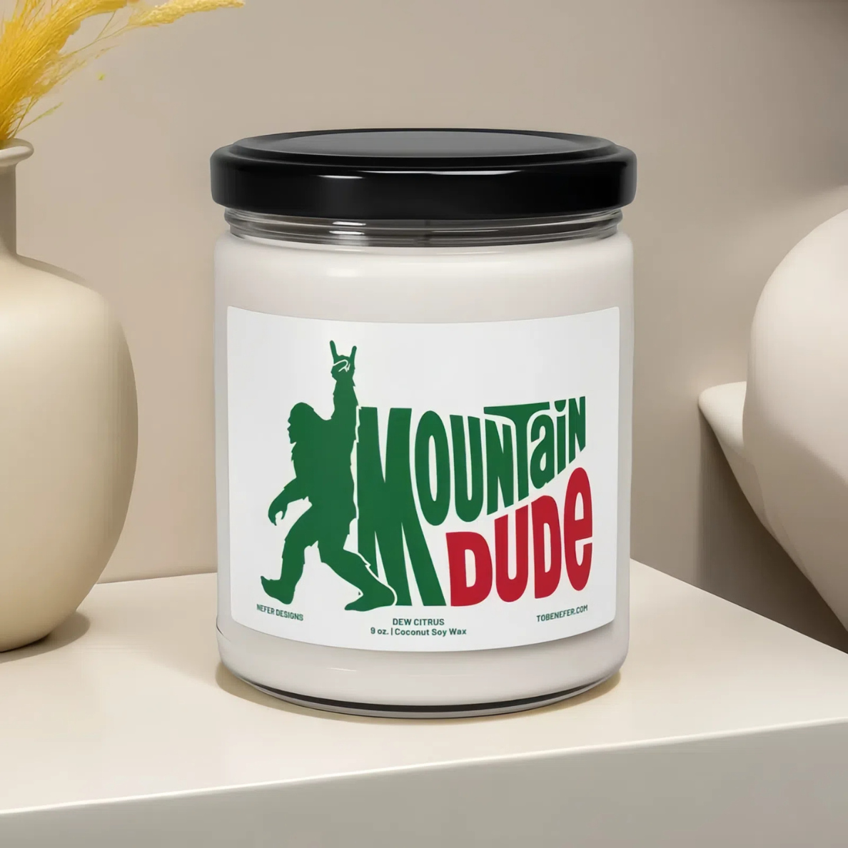 The Mountain Dude Soda Pop Soy Candle