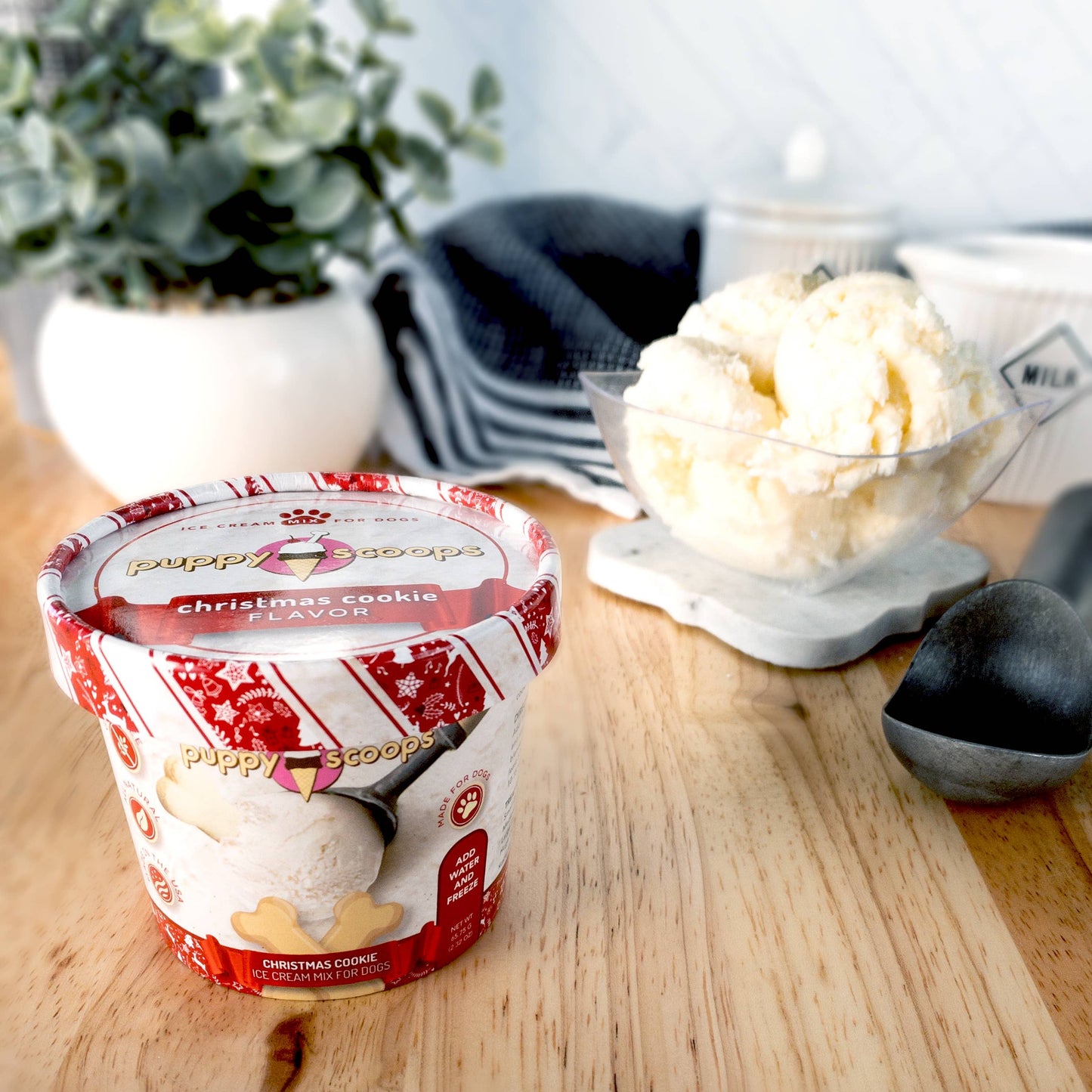 Puppy Scoops Ice Cream Mix - Holiday